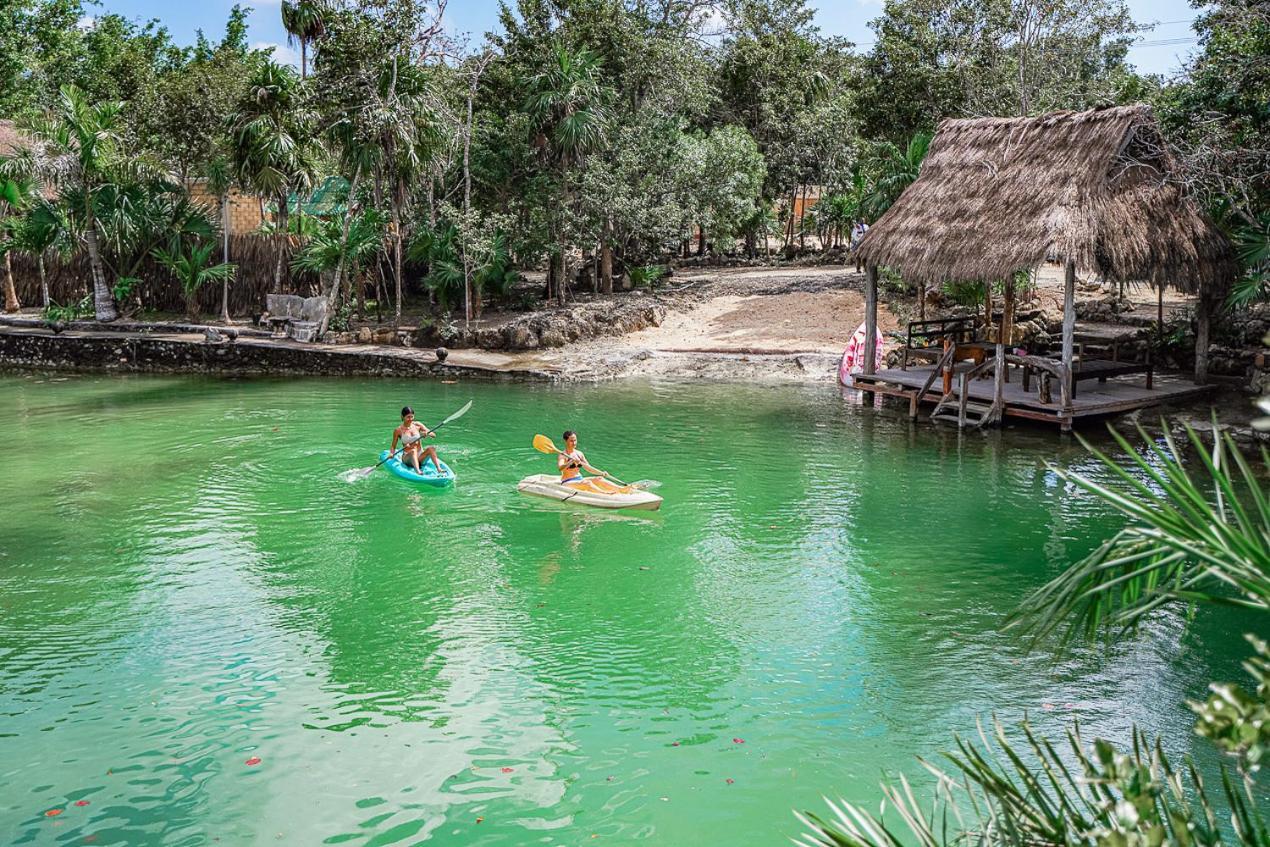 Zamna Eco-Lodge Tulum Esterno foto